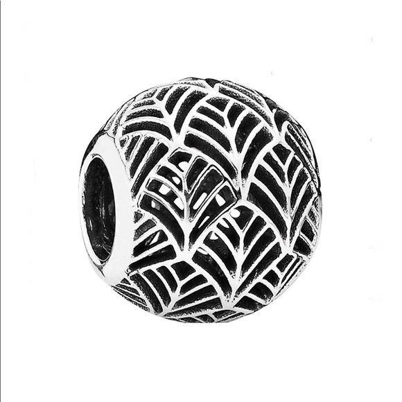 Palm Leaves Pandora Charm - Picture 1 of 2